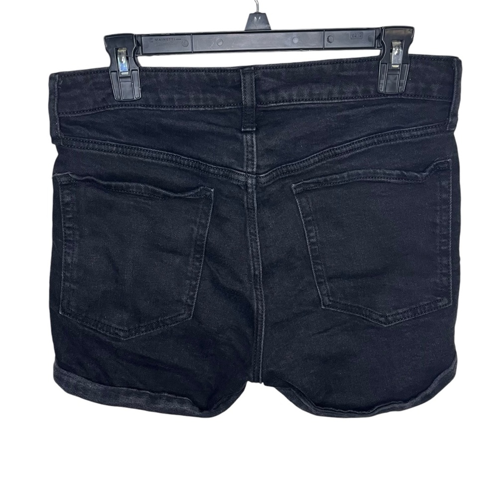 Black High Rise Shorts - Picture 5 of 5